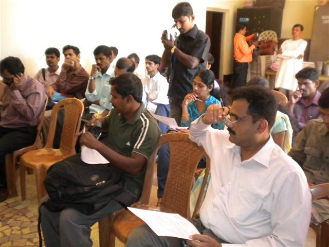 People who attended the press confence